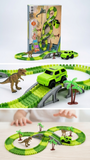 205 PCS Dinosaur Track Toys Set for Kids
