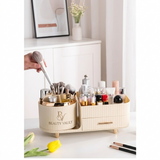 Luxury Makeup Organizer & 360° Cosmetic Storage Box