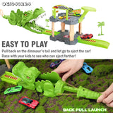 Dinosaur Parking Lot & Track Set