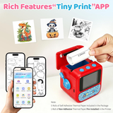 Kids AI Voice Smart Thermal Printer by KidoKraze, compact device with voice control and thermal printing capabilities for children.