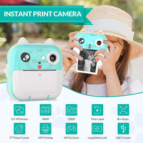 Mini Pocket Camera Printer