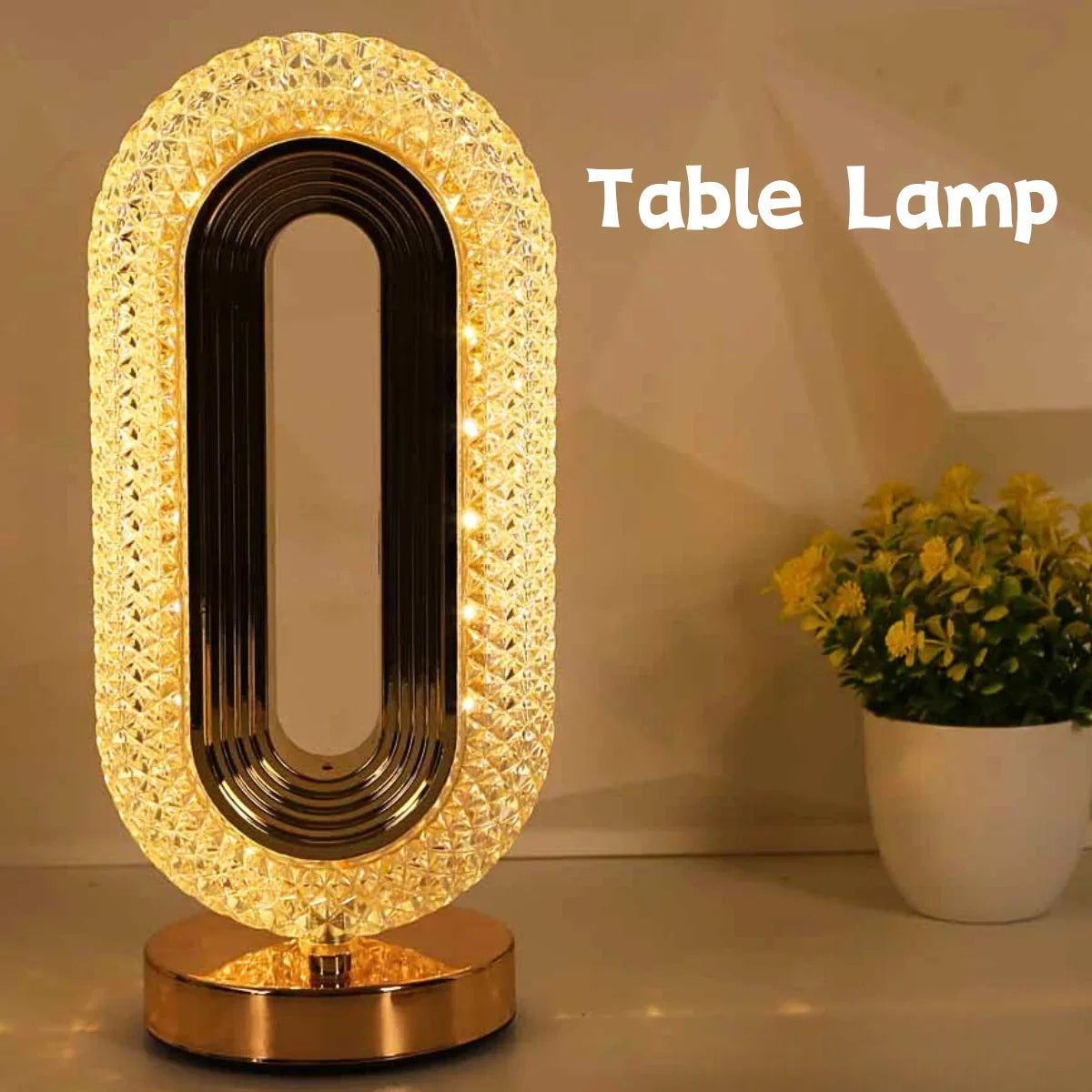 New Luxury Crystal Lamp