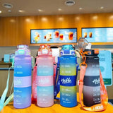 Motivational Time Marker Water Bottle 1000ml