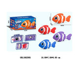 Interactive Wind-Up Clownfish Toy Set for kids