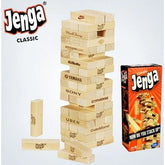 JENGA CLASSIC GAME WITH HARDWOOD BLOCKS