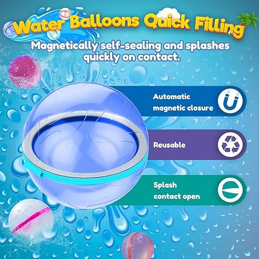 Reusable Self Sealing Water Bomb Balloon