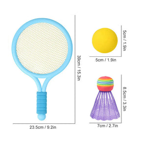 Soft Tennis Badminton Racket Set For Kids