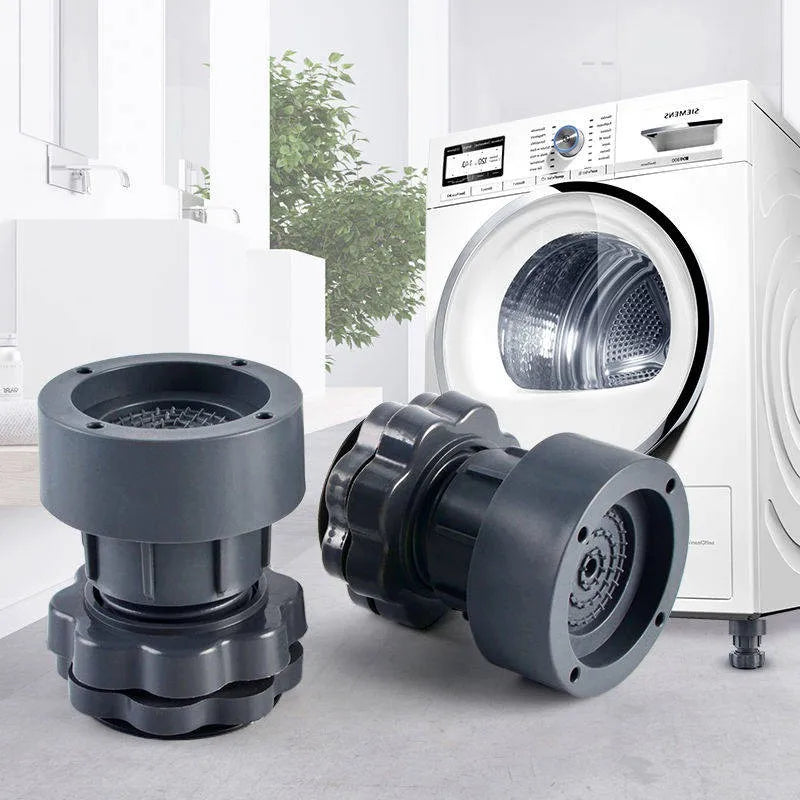 Universal Anti Vibration Washing Machine Foot Pads with Height Adjustment