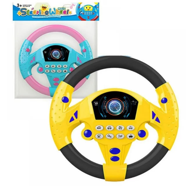 Multifunctional Musical Steering Wheel for Kids