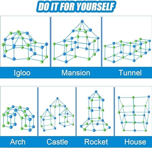 Tent Construction Building Blocks