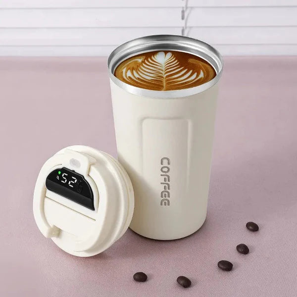 Smart Heat-Sensing Coffee Mug