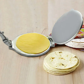 Foldable Tortilla Press Maker Aluminum Kitchen Flour Corn Baking Tool