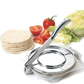 Foldable Tortilla Press Maker Aluminum Kitchen Flour Corn Baking Tool