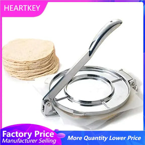 Foldable Tortilla Press Maker Aluminum Kitchen Flour Corn Baking Tool