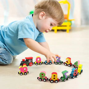 Magnetic Digital Train Toy For Kids