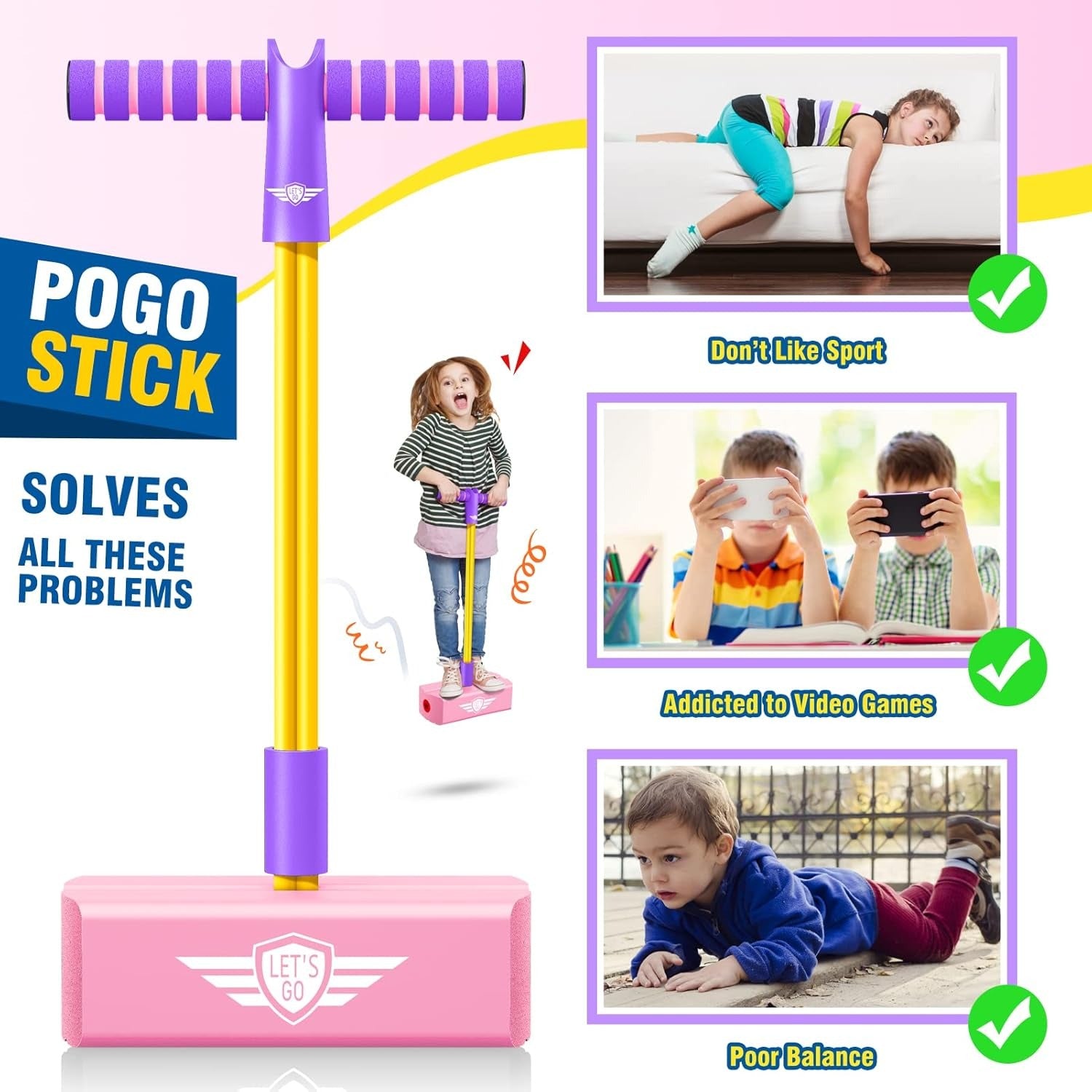 Imported Kids Pogo Jumping Toy