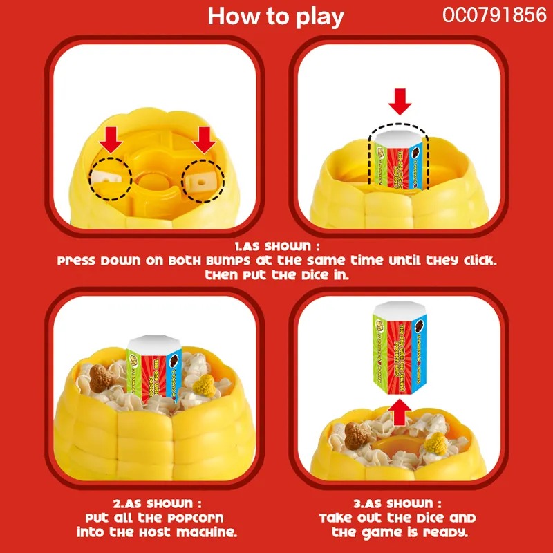 Catch Popcorn Machine Toy