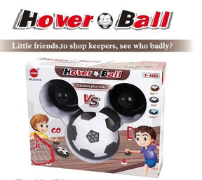 Air Soccer Hover Ball Set, Kids Toys Cushioned Bumper Soccer Ball Table Top Action Game, Includes 2 Paddles & 2 Goal Posts