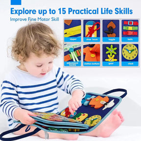 Montessori Toddler Activity Busy Book
