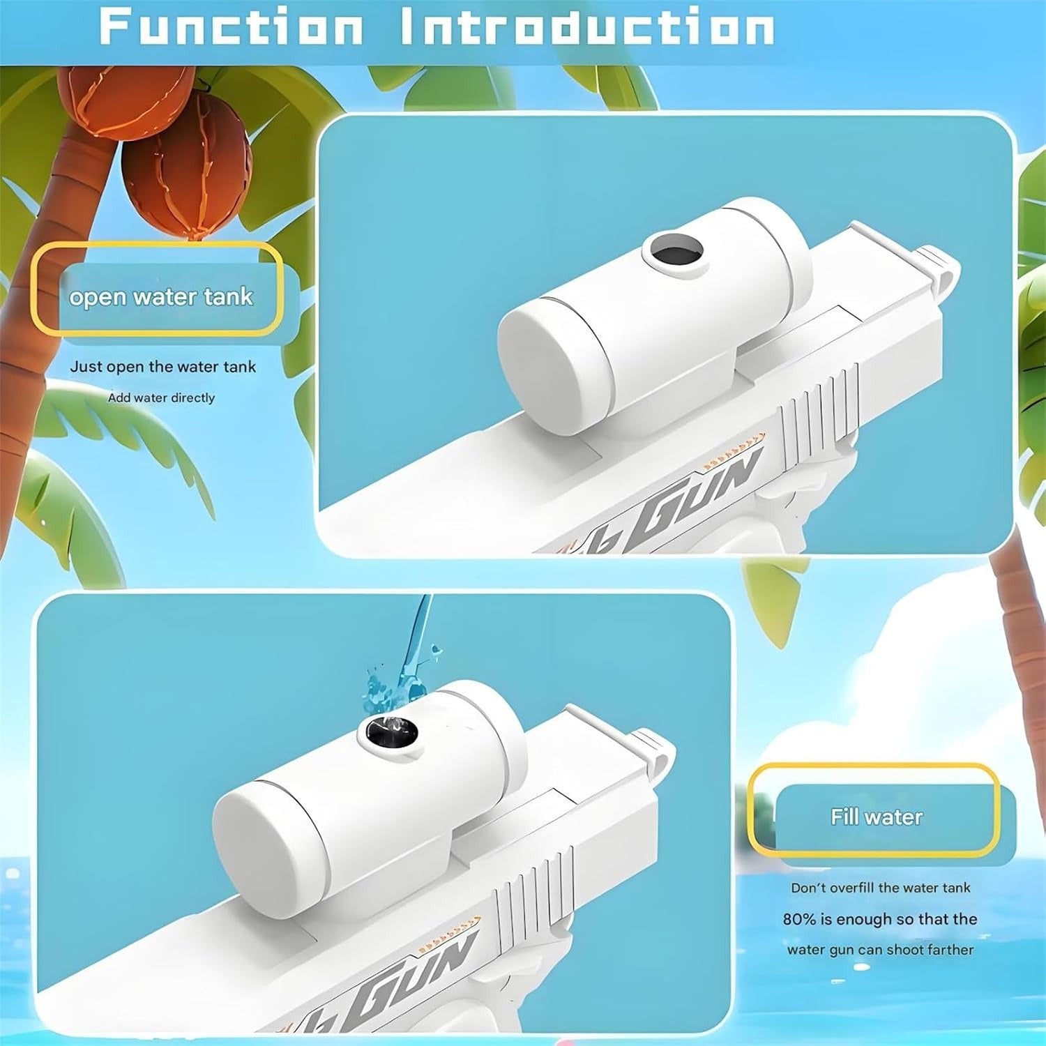 Prank Water Gun Toy