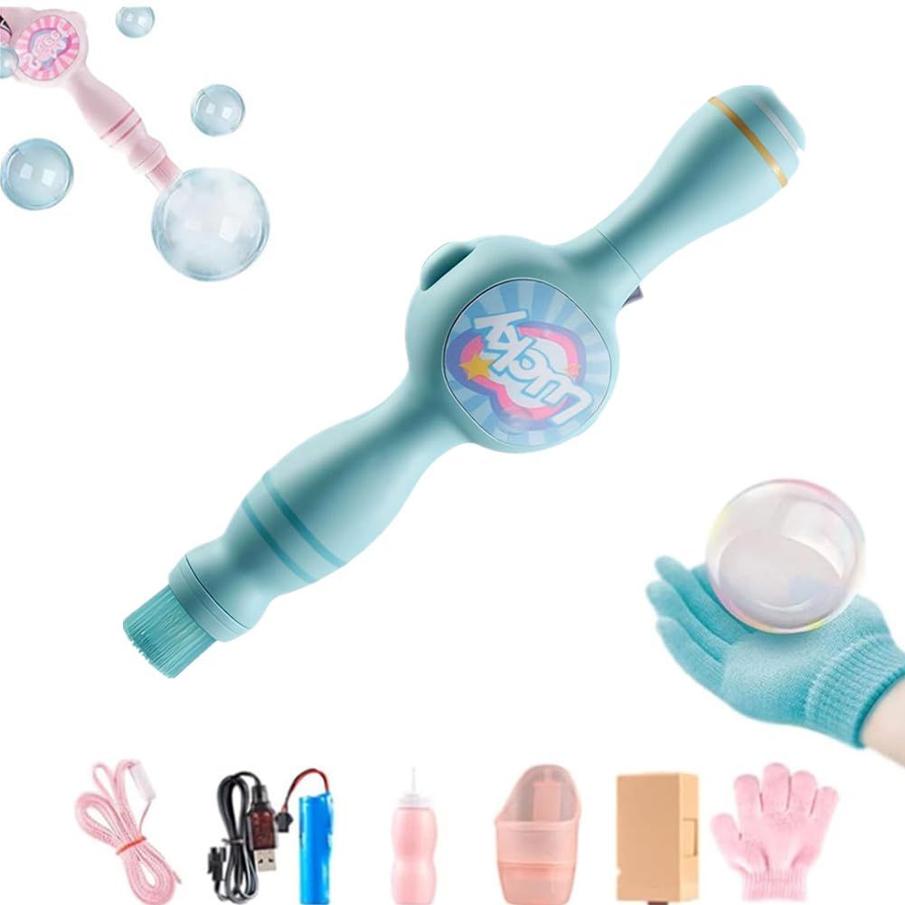 Electric Spray Bubble Gun Set