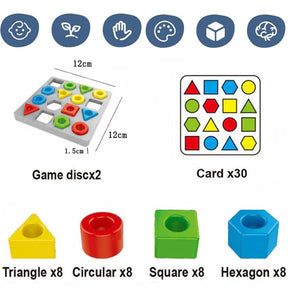 Shape Matching Game Without Bell