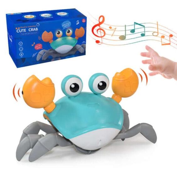 RECHARGEABLE ESCAPE ELECTRIC CRAB MUSICAL TOY