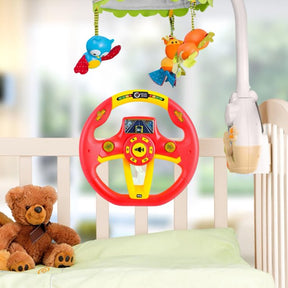 Multifunctional Musical Steering Wheel for Kids