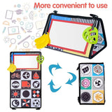 Baby Tummy Time Mirror with High Contrast Pictures