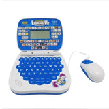 KidoKraze kids educational laptop toy with colorful keyboard and mouse, designed for young children to learn and play.