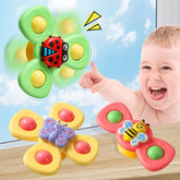 3PCS Suction Cup Spinner Toy For Kids