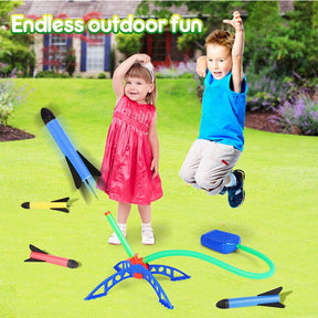 Outdoor Rocket Launcher Game for Kids