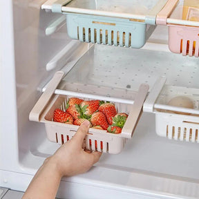 STRETCHABLE FRIDGE DRAWER ORGANIZER