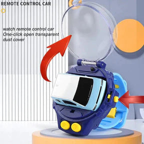 Remote Control Car Watch USB Charging Watch Car Toy Dustproof