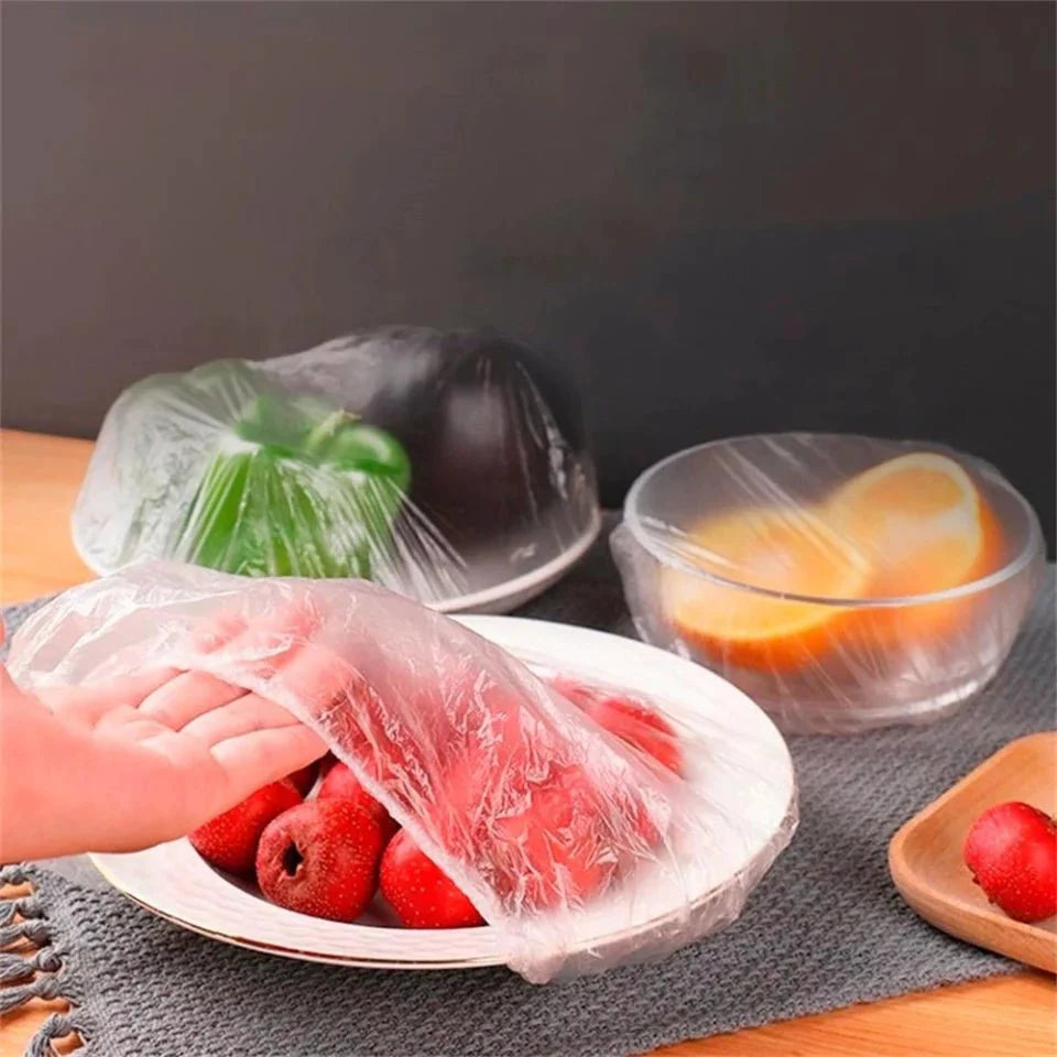 REUSABLE ELASTIC FOOD STORAGE COVERS