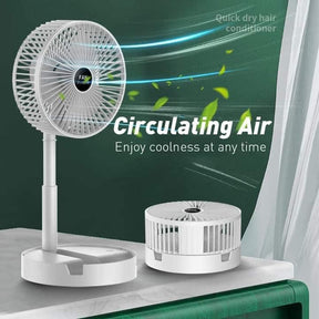 DESKTOP TELESCOPIC RECHARGEABLE FAN