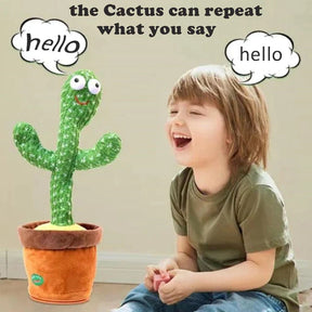 Cute Dancing and Talking Cactus Toy