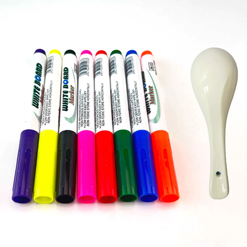 12 Pcs Magical Water Painting Marker For Kids