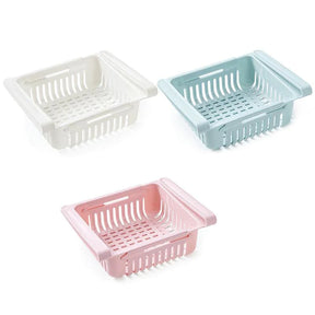 STRETCHABLE FRIDGE DRAWER ORGANIZER