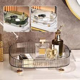 Makeup Perfume Organizer, Bathroom Vanity Tray