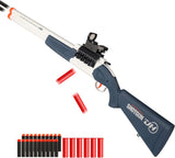 Pump Action Shotgun Toy – Soft Bullet Blaster with Shell Ejection for Kids