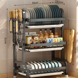 3-Tier Multi-Functional Kitchen Dish Rack & Organizer