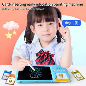 2 in 1 Flash Card & Lcd Writing Tablet