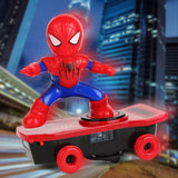Spiderman Stunt Skateboard Toy