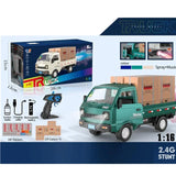 Remote Control Mini Cargo Truck – 2.4GHz RC Stunt Loader with Detachable Container