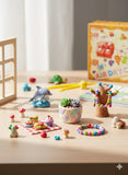Colorful Air-Dry Creative Clay Set for kidz