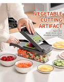 16-in-1 Multifunctional Vegetable Chopper and Slicer Set