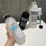 We Bare Bears Dual-Mode Frosted Water Bottle