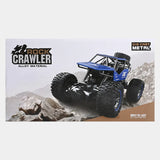 KidoKraze RC rock crawler monster truck with large tires and pistol grip remote control, ready for off-road adventures.