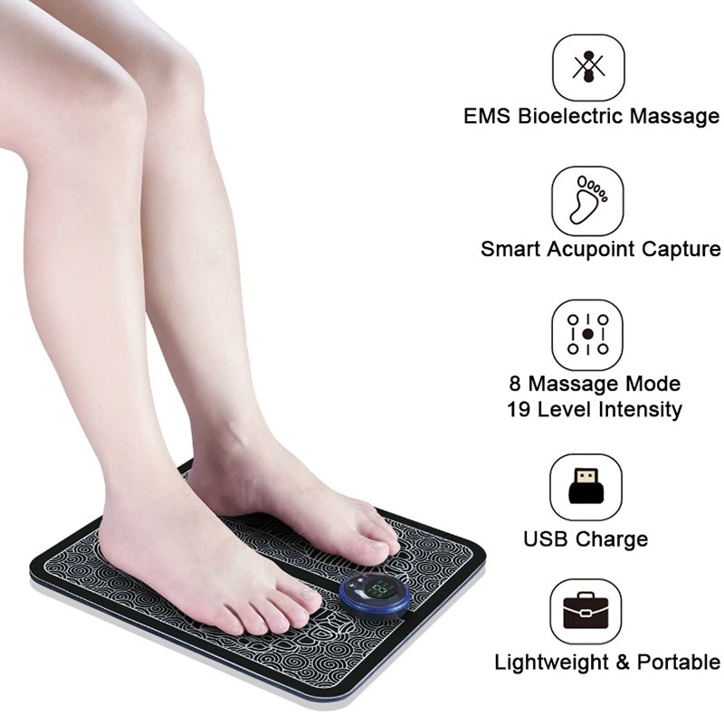 EMS Foot Massager: Healing Therapy Care